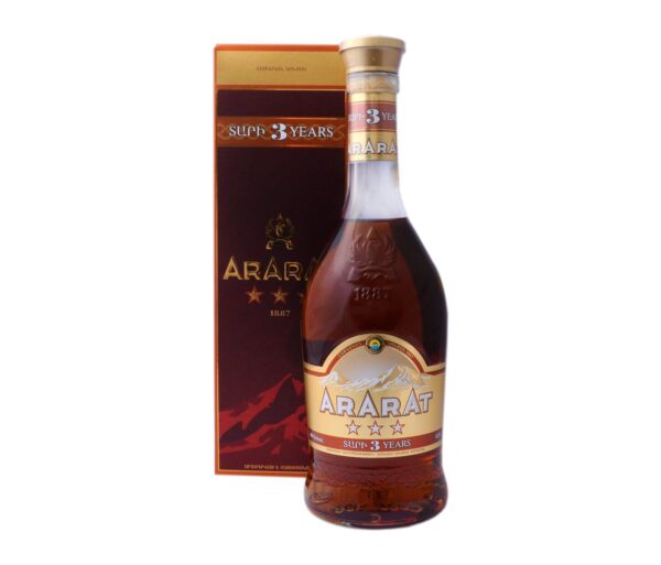 Ararat 3 Year Old Armenia Brandy 500ml
